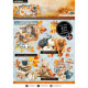 3D blok s výseky A5 - Paper Elements Autumn Story no. 499 (SL)