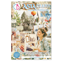 Kreativní kniha Asia Diary, A4 (Ciao Bella)