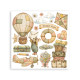 Transfer Stamperia 15,5x15,5cm - Cozy Family (DFLRBX25)