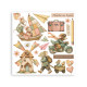 Transfer Stamperia 15,5x15,5cm - Cozy Family (DFLRBX25)