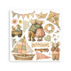 Transfer Stamperia 15,5x15,5cm - Cozy Family (DFLRBX25)