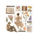 Transfer Stamperia 15,5x15,5cm - Flowers and Poems (DFLRBX24)