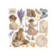 Transfer Stamperia 15,5x15,5cm - Flowers and Poems (DFLRBX24)