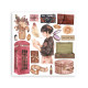 Transfer Stamperia 15,5x15,5cm - Our Way (DFLRBX23)