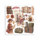 Transfer Stamperia 15,5x15,5cm - Our Way (DFLRBX23)