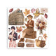 Transfer Stamperia 15,5x15,5cm - Our Way (DFLRBX23)