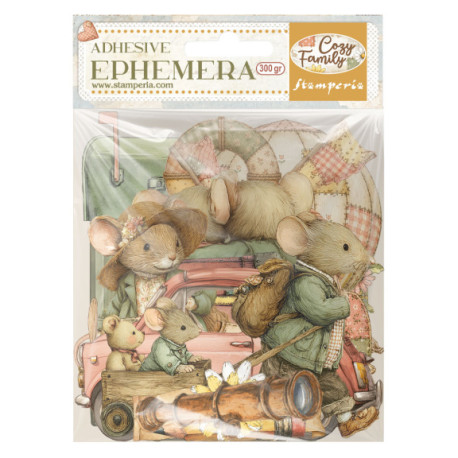 Sada výseků Cozy Family Ephemera (DFLCT93)
