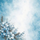 Sada papírů 20x20 Blue Christmas (FI)