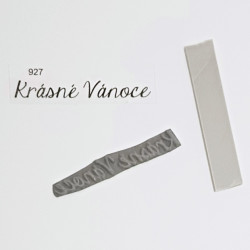 Krásné Vánoce - gumové razítko KETA