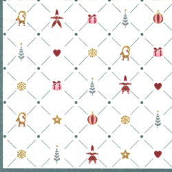 Xmas letter white 33x33