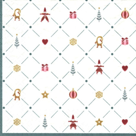 Xmas letter white 33x33