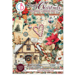 Kreativní kniha Cozy Christmas, A4 (Ciao Bella)
