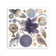 Transfer Stamperia 15,5x15,5cm - Cosmos (DFLRBX22)