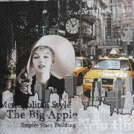 Koláž New York 33x33