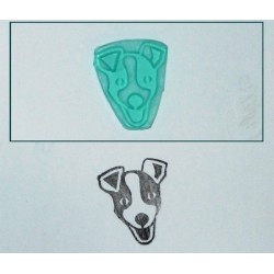 Jack Russel 2,5x3cm transparentní razítko