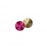 SWAROVSKI RIVOLI 6mm Fuchsia