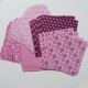 Origami papírky 10x10 Basic růžový
