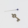 Přívěsek klíček staroměď, 2,7cm