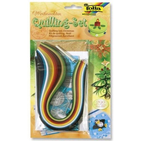 Sada pro quilling "Vánoční" 290-dílná