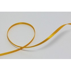 Stužka saténová š.3mm - žlutá